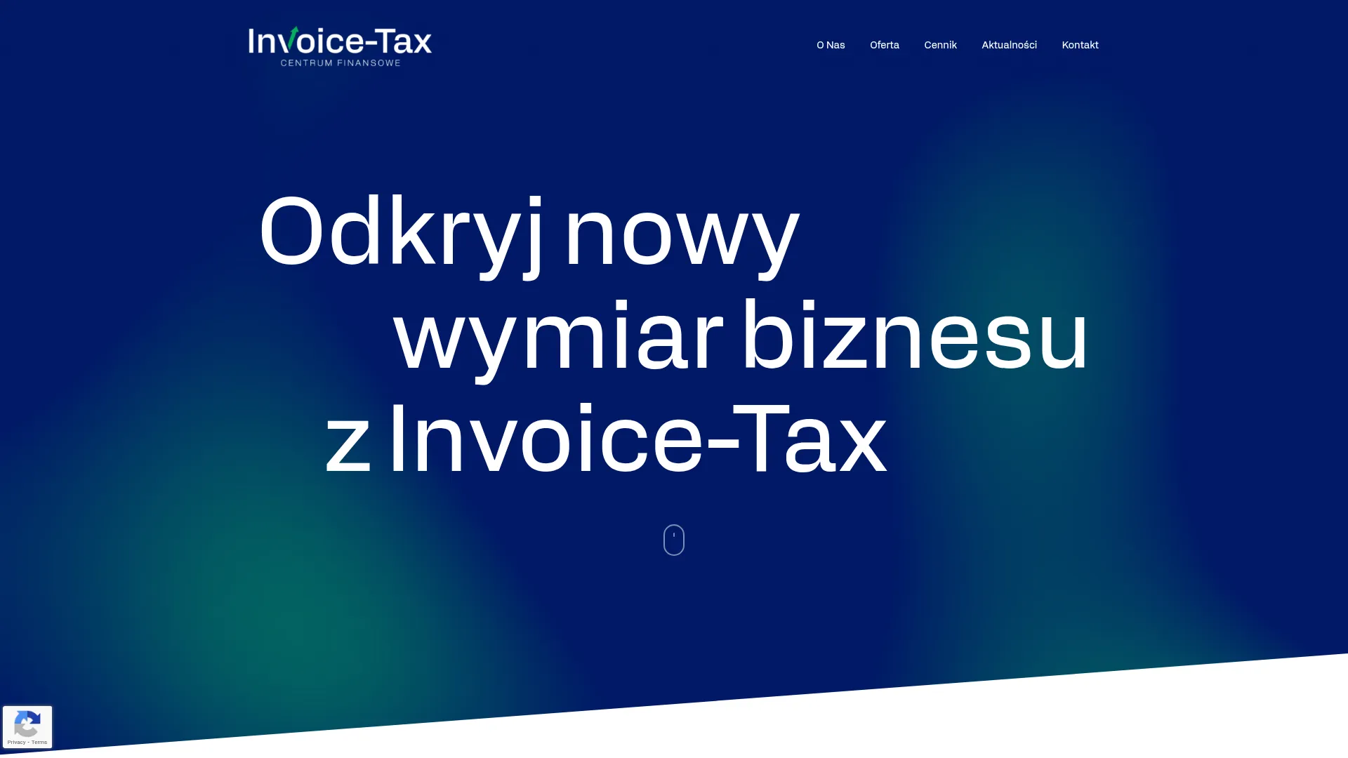 Zrzut ekranu strony Centrum Finansowe INVOICE-TAX Sp. z o.o.