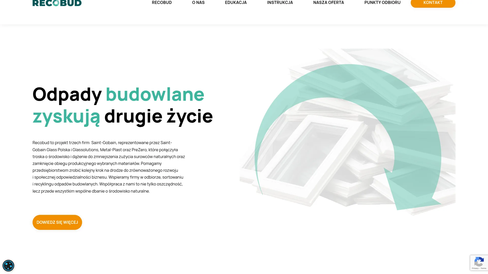 Zrzut ekranu strony SAINT-GOBAIN INNOVATIVE MATERIALS POLSKA SPÓŁKA Z OGRANICZONĄ ODPOWIEDZIALNOŚCIĄ