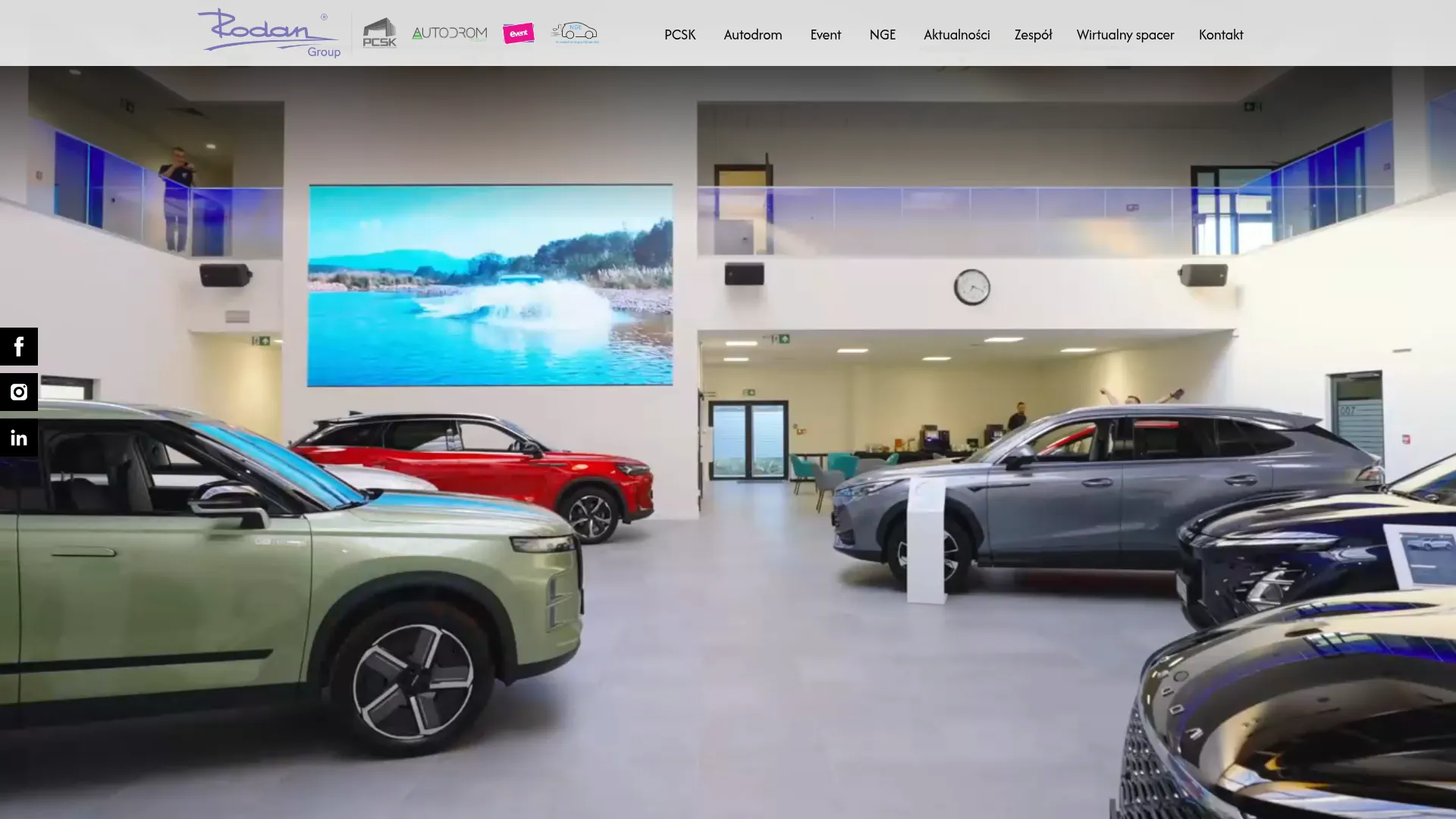 Zrzut ekranu strony Rodan Group Rogoziński Sp. K